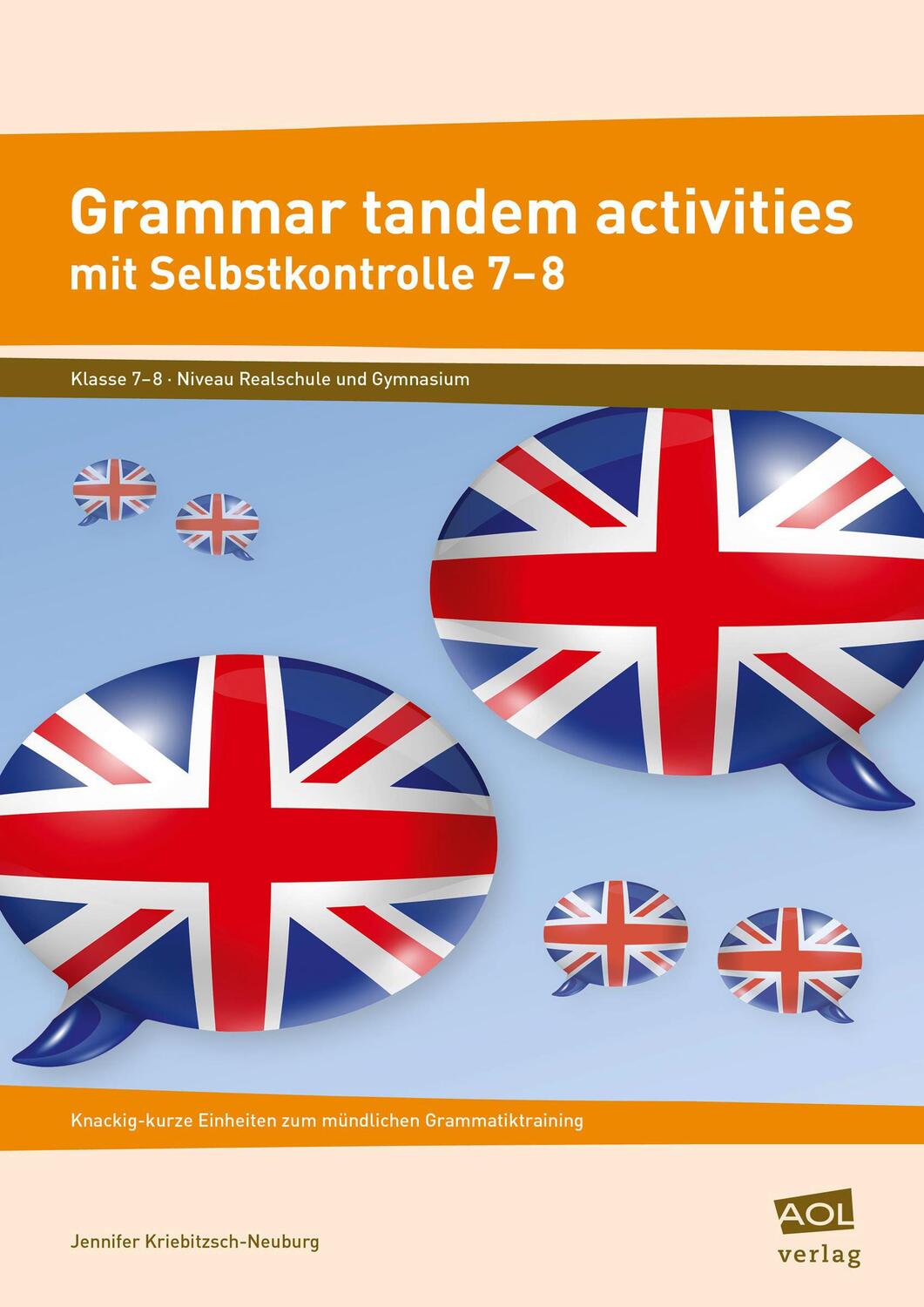 Cover: 9783403103127 | Grammar tandem activities mit Selbstkontrolle 7-8 | Broschüre | 2015