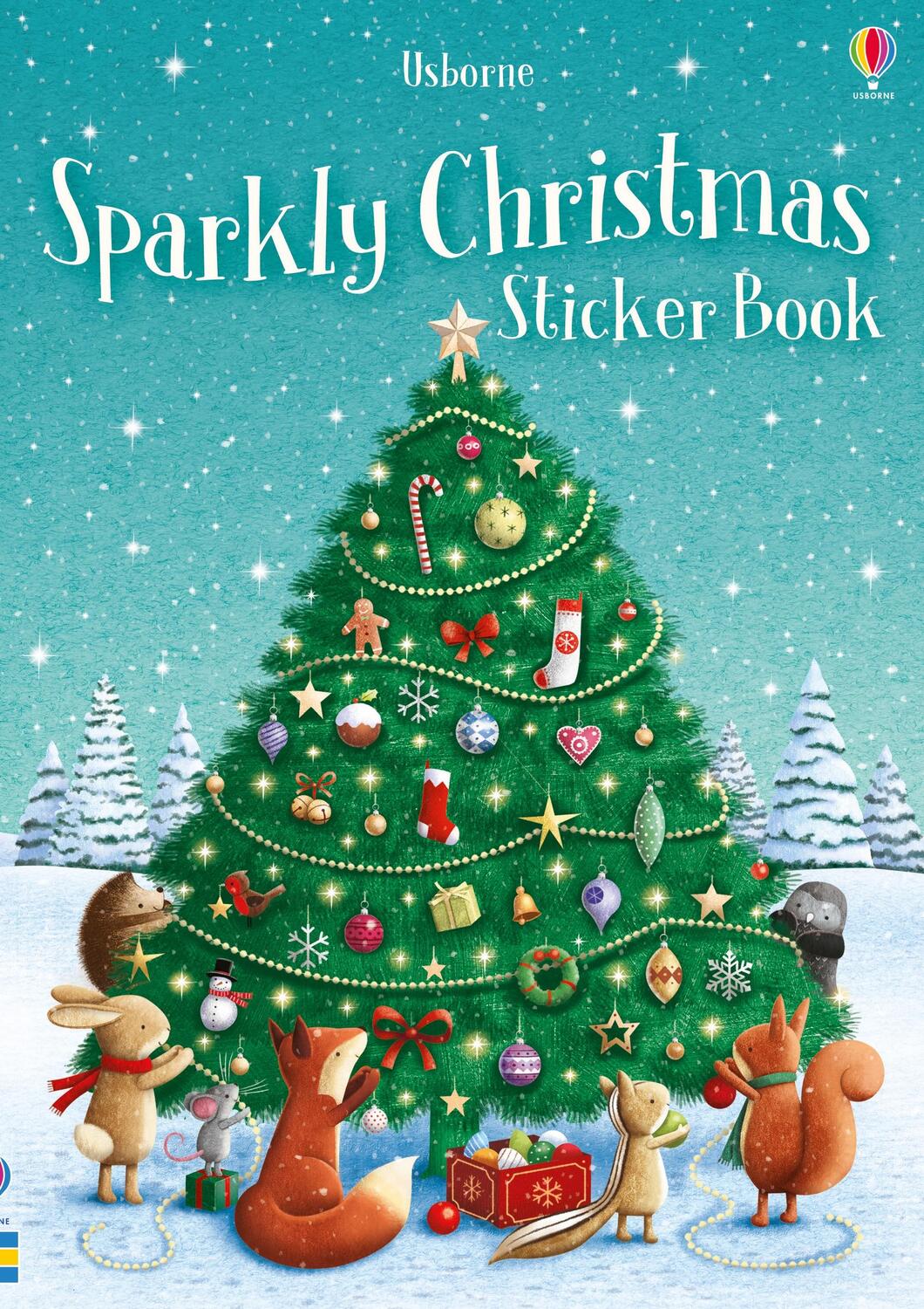 Cover: 9781474953740 | Little Sparkly Christmas Sticker Book | Fiona Patchett | Taschenbuch