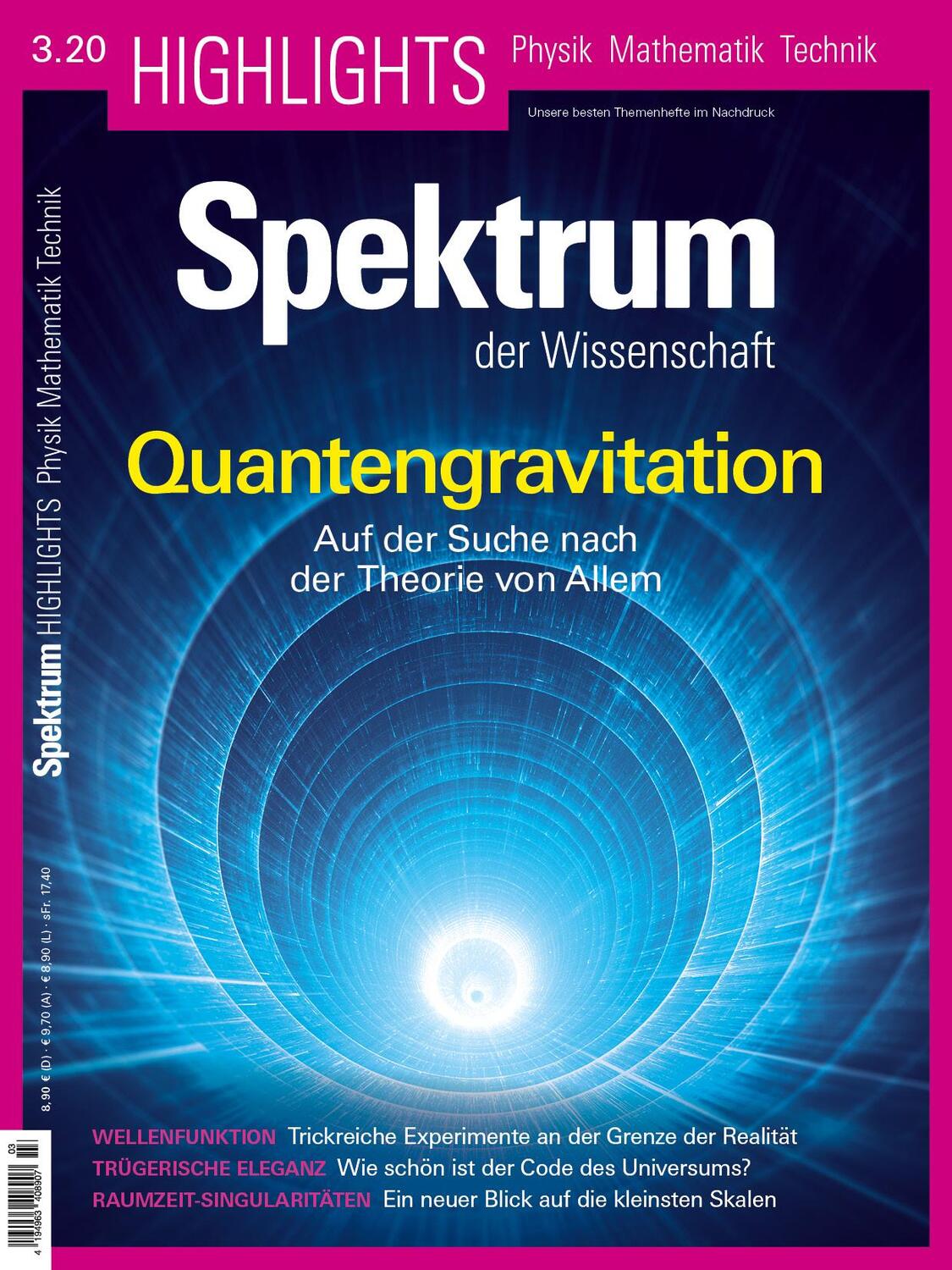 Cover: 9783958924444 | Quantengravitation | Auf der Suche nach der Theorie von Allem | Buch