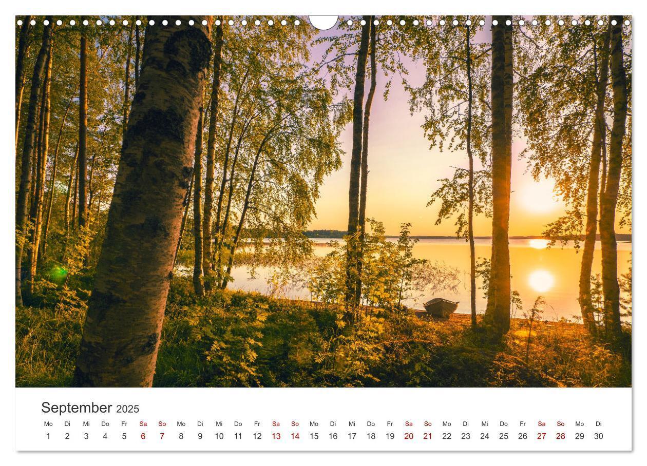 Bild: 9783435000852 | Finnland - Den Polarlichtern nahe. (Wandkalender 2025 DIN A3 quer),...