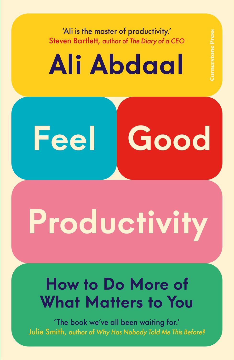 Cover: 9781847943743 | Feel-Good Productivity | How to Do More of What Matters to You | Buch