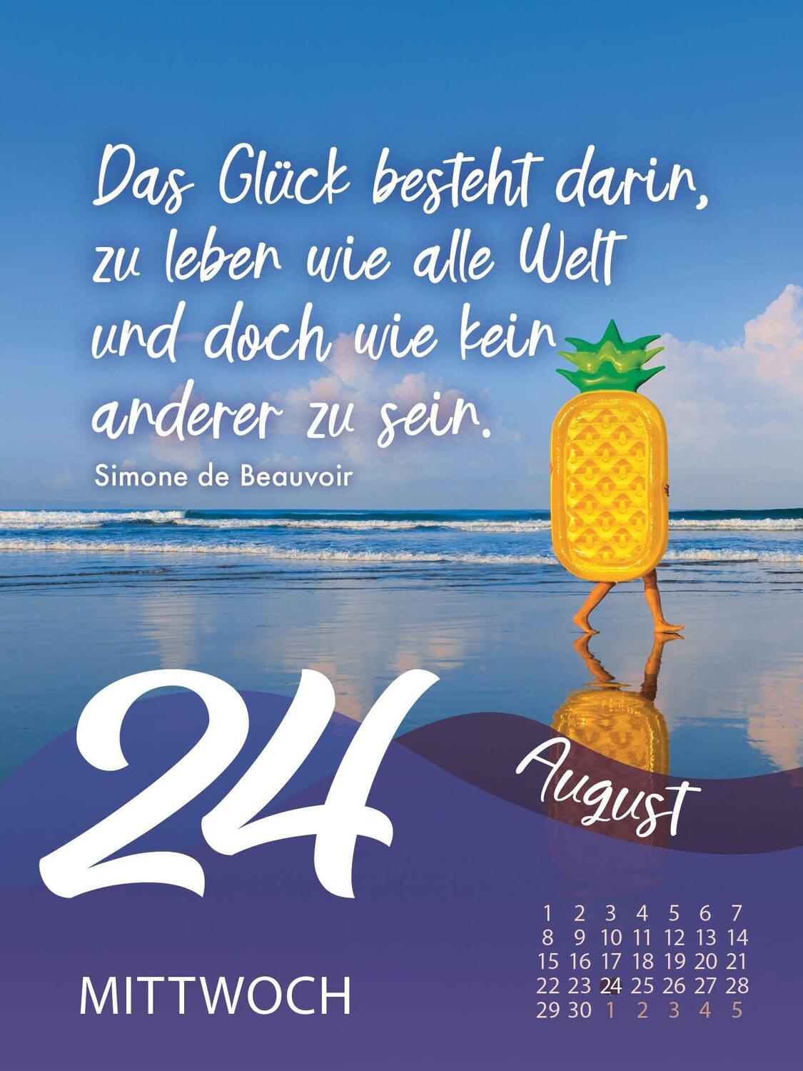 Bild: 9783517103068 | Dein Glückskalender für jeden Tag 2025 | Kalender | 640 S. | Deutsch
