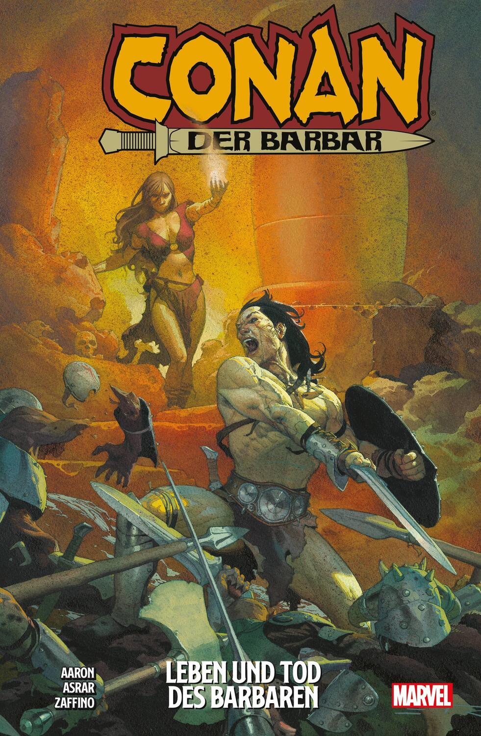 Cover: 9783741613784 | Conan der Barbar | Bd.1: Leben und Tod des Barbaren | Aaron (u. a.)