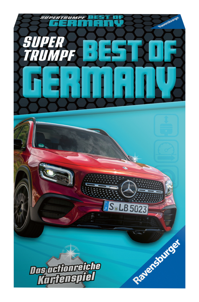 Cover: 4005556206889 | Ravensburger Kartenspiel, Supertrumpf Best of Germany 20688,...