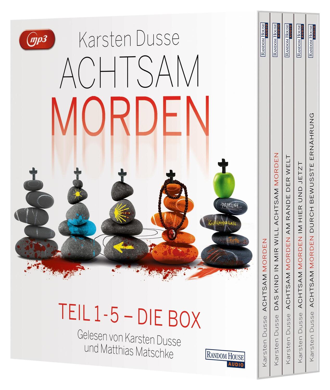 Cover: 9783837168624 | Die große Achtsam morden Box | Karsten Dusse | MP3 | 5 Audio-CDs