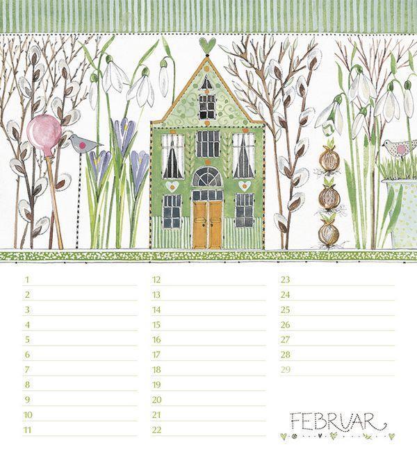 Bild: 9783731863632 | Geburtstagskalender Home & Garden | Verlag Korsch | Kalender | Deutsch