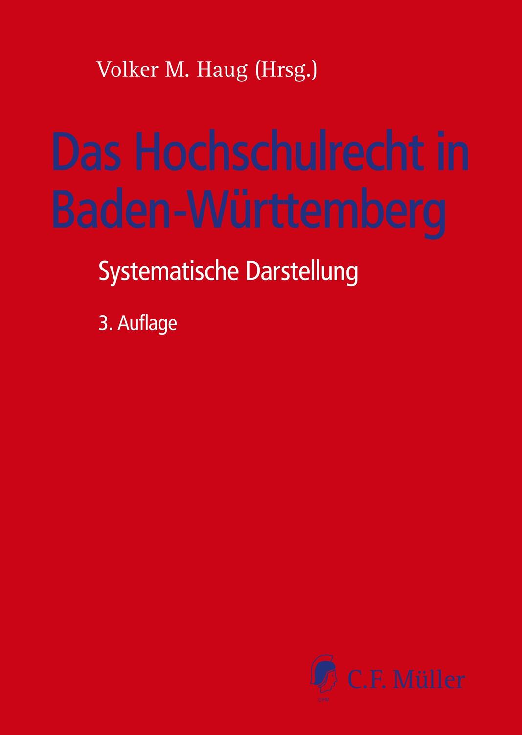 Cover: 9783811406681 | Das Hochschulrecht in Baden-Württemberg | Systematische Darstellung