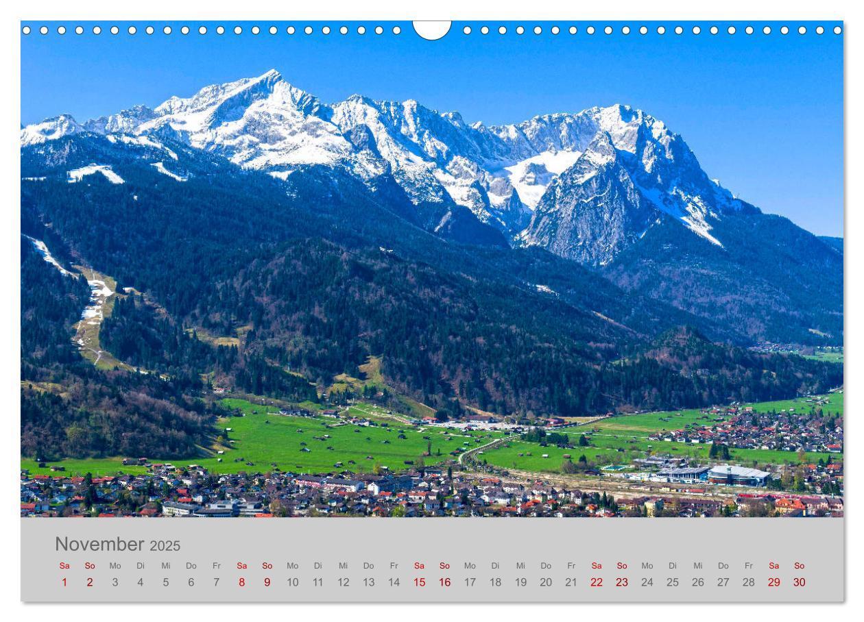 Bild: 9783435191321 | Garmisch-Partenkirchen Werdenfelser Land (Wandkalender 2025 DIN A3...