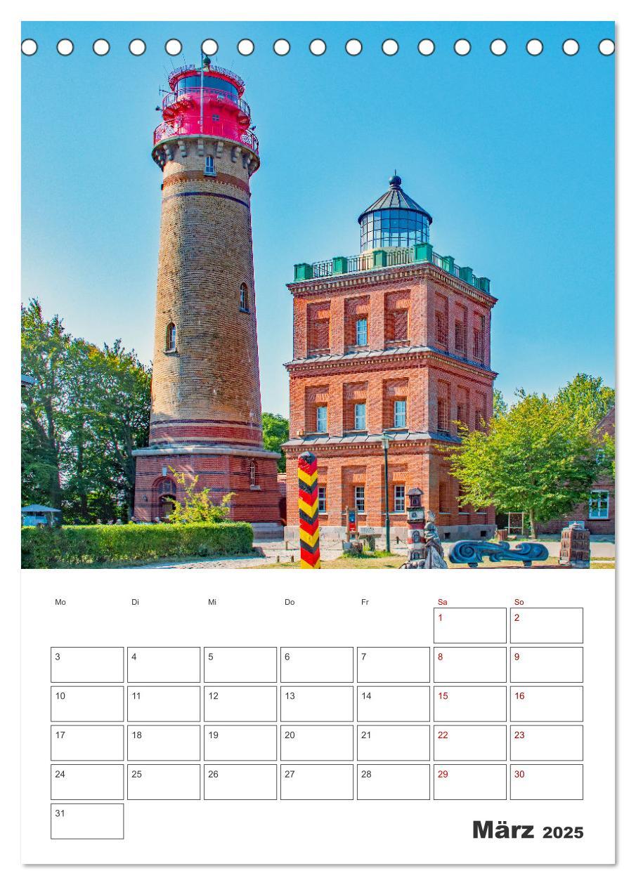 Bild: 9783435916634 | Rügen - Terminplaner (Tischkalender 2025 DIN A5 hoch), CALVENDO...