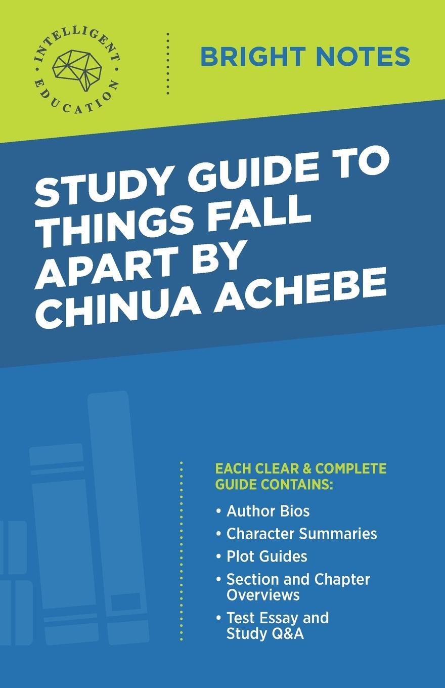 Cover: 9781645420620 | Study Guide to Things Fall Apart by Chinua Achebe | Taschenbuch | 2020