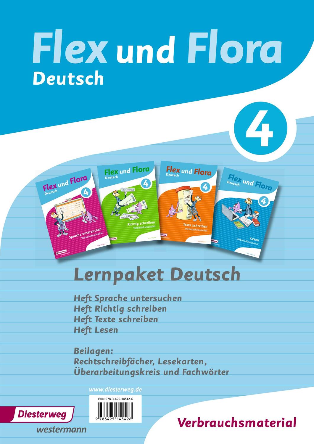 Cover: 9783425145426 | Flex und Flora 4. Paket Deutsch | Stück | LOSEBL | 320 S. | Deutsch