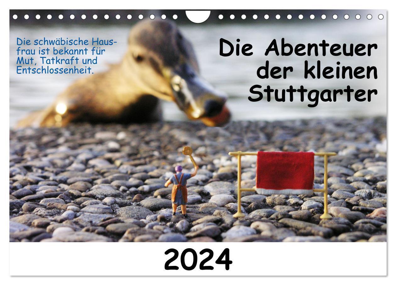 Cover: 9783675938700 | Die Abenteuer der kleinen Stuttgarter (Wandkalender 2024 DIN A4...