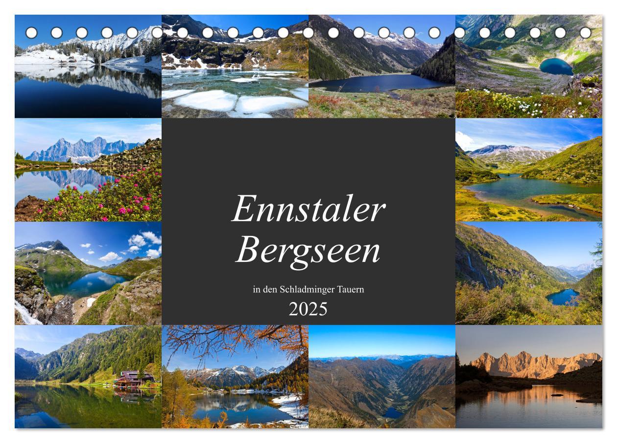 Cover: 9783435407934 | Ennstaler Bergseen in den Schladminger Tauern (Tischkalender 2025...