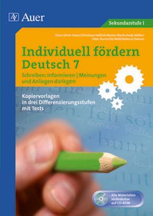 Cover: 9783403065234 | Individuell fördern 7 Schreiben: Informieren | Katharina Schlamp