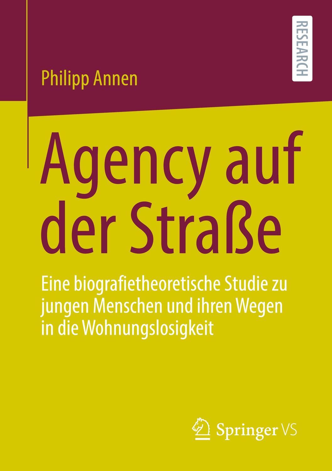 Cover: 9783658307615 | Agency auf der Straße | Philipp Annen | Taschenbuch | Paperback | 2020