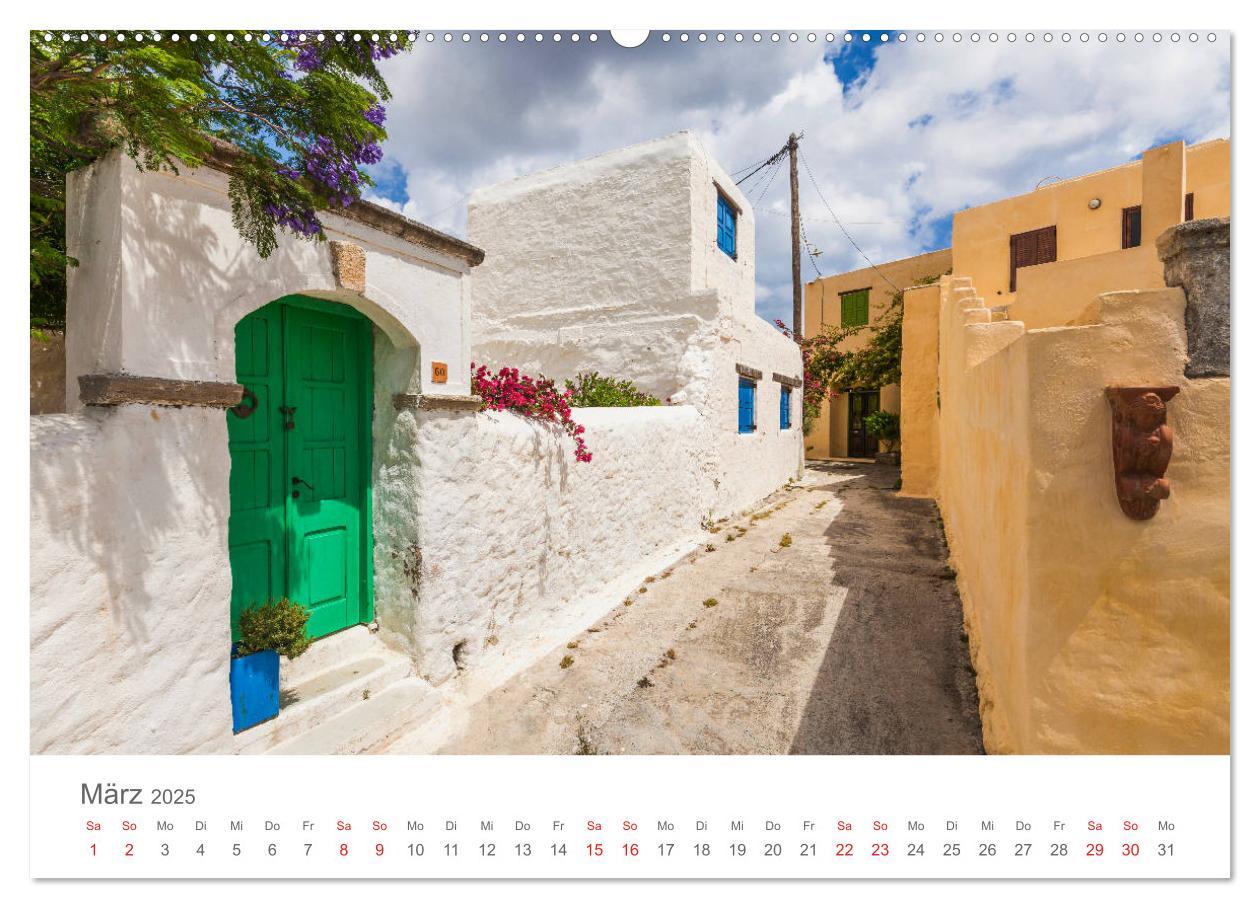 Bild: 9783435399888 | RHODOS Impressionen (Wandkalender 2025 DIN A2 quer), CALVENDO...