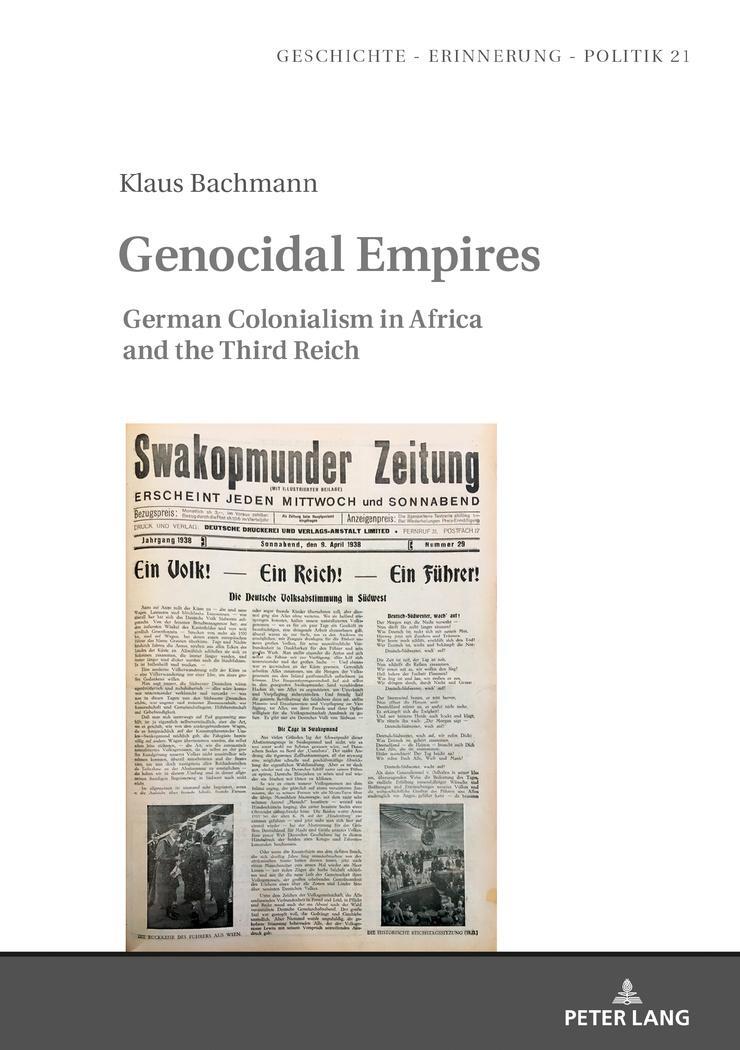 Cover: 9783631745175 | Genocidal Empires | German Colonialism in Africa and the Third Reich