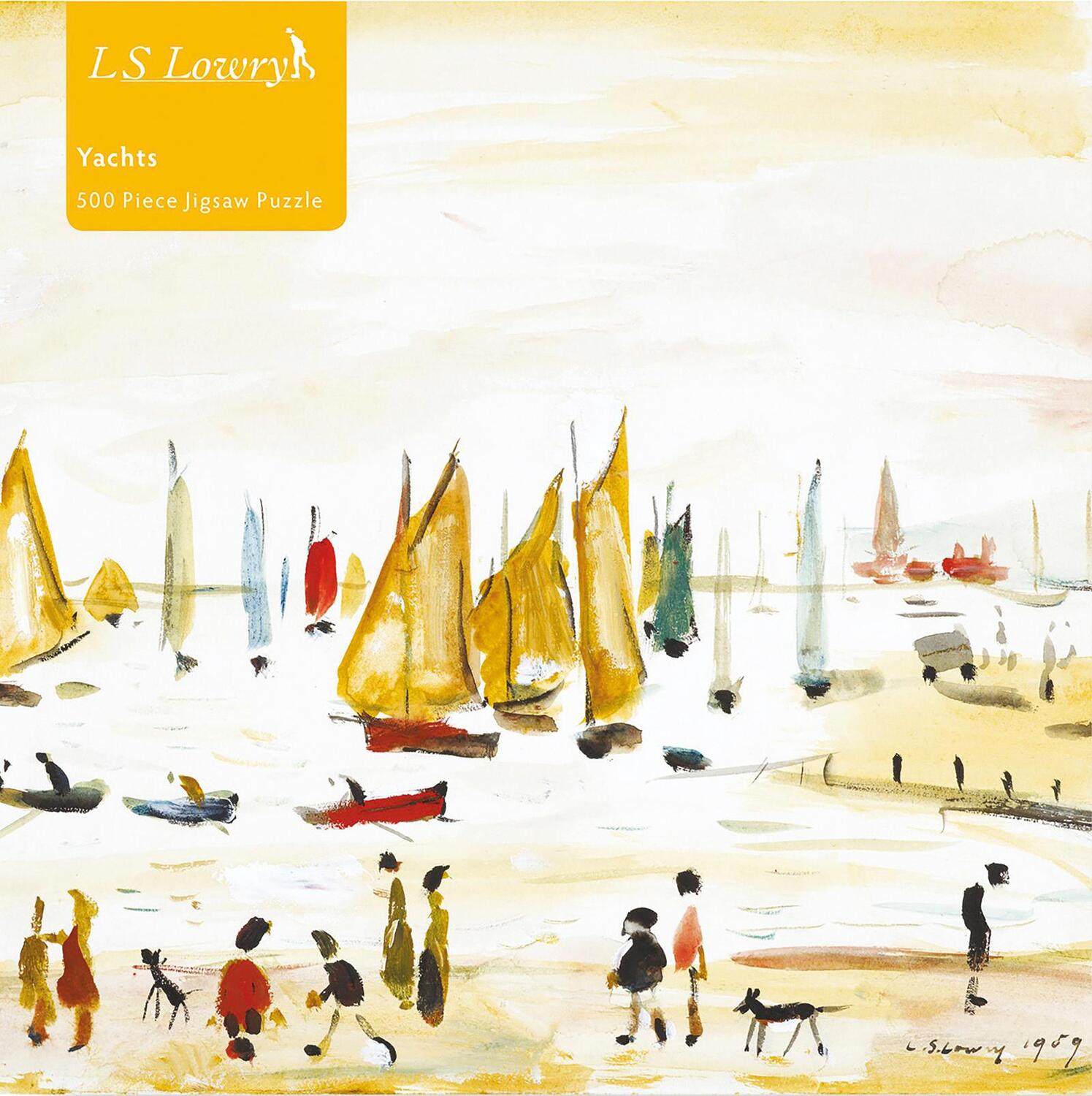 Cover: 9781839644382 | Adult Jigsaw Puzzle L.S. Lowry: Yachts (500 Pieces) | Stück | 1 S.