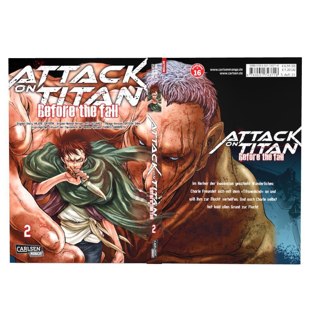Bild: 9783551743718 | Attack on Titan - Before the Fall 2 | Hajime Isayama (u. a.) | Buch