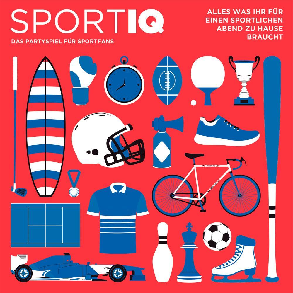 Cover: 7640139531650 | SportIQ | Hadi Barkat (u. a.) | Spiel | IQ-Serie (Helvetiq) | Deutsch