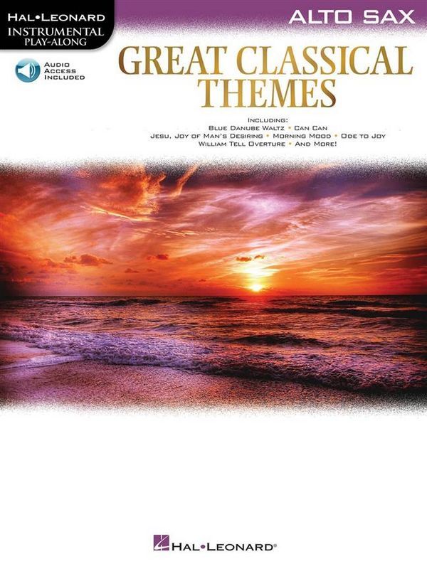 Cover: 9781540050373 | Great Classical Themes | Alto Sax | Hal Leonard Corp | HL00292729