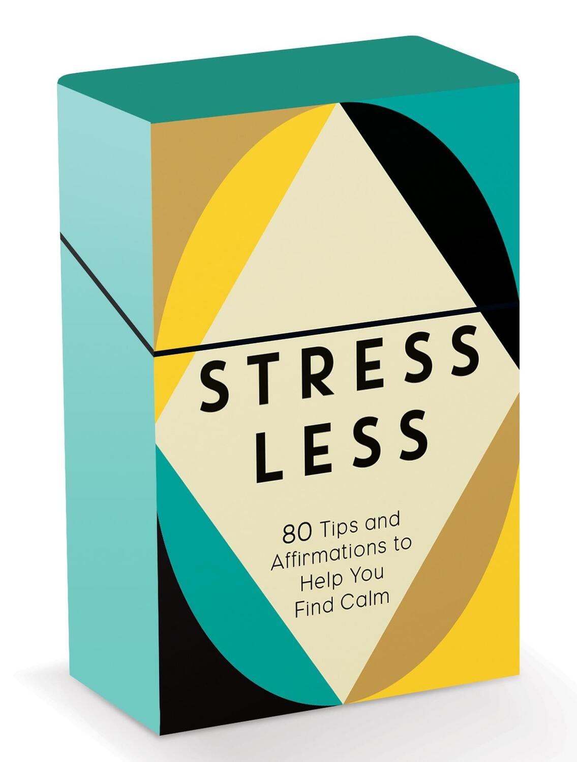 Cover: 9781787839939 | Stress Less | 80 Tips and Affirmations to Help You Find Calm | Box