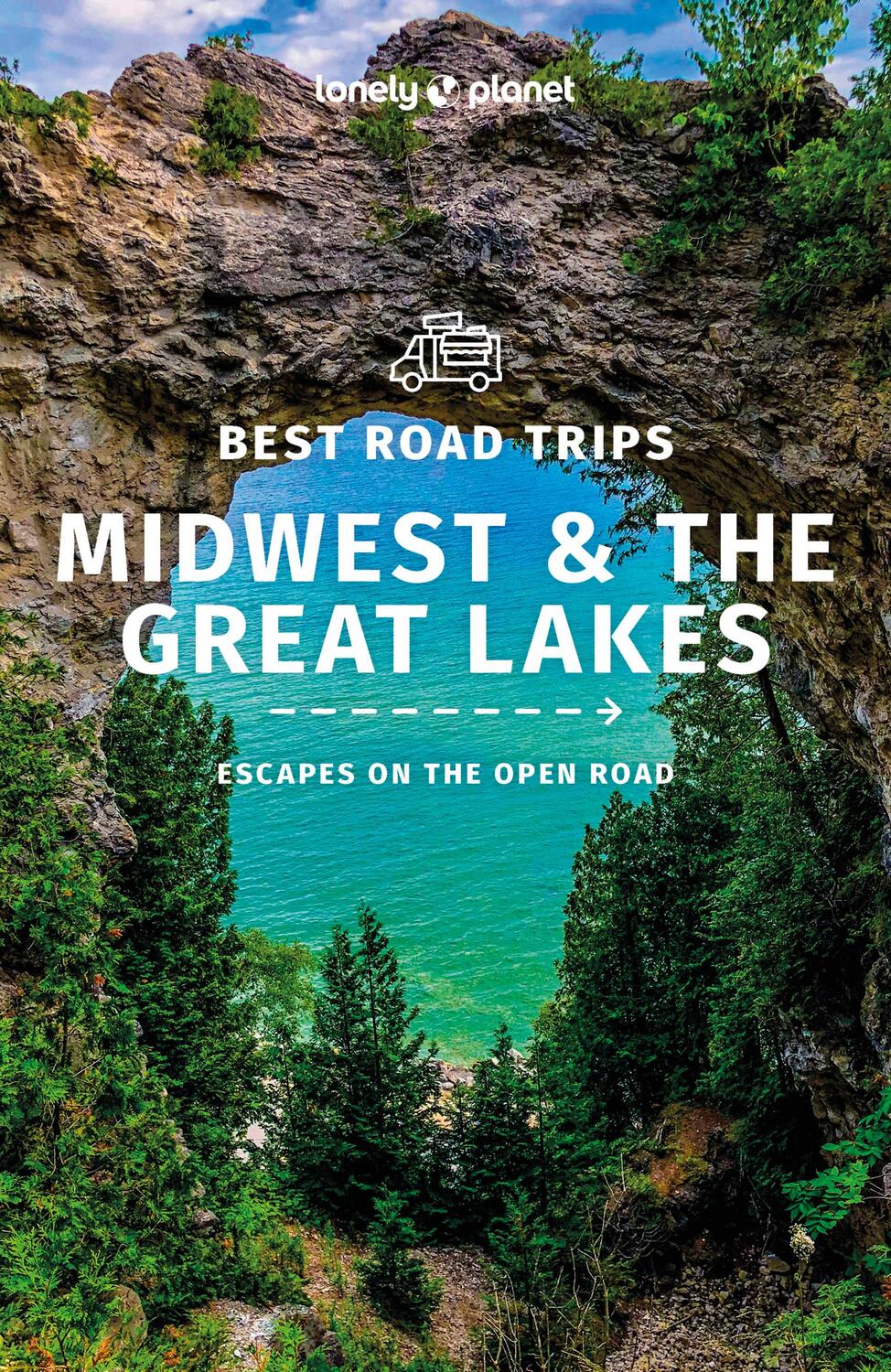 Cover: 9781838695668 | Lonely Planet Best Road Trips Midwest &amp; the Great Lakes | Planet