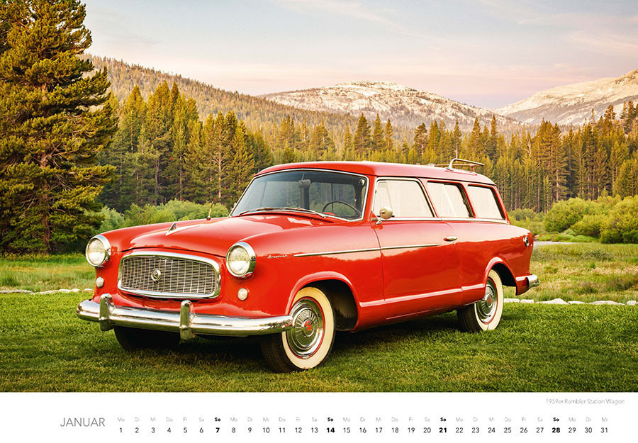 Bild: 9783966646659 | Amerikanische Straßenkreuzer Kalender 2024 | Chris Affrock | Kalender