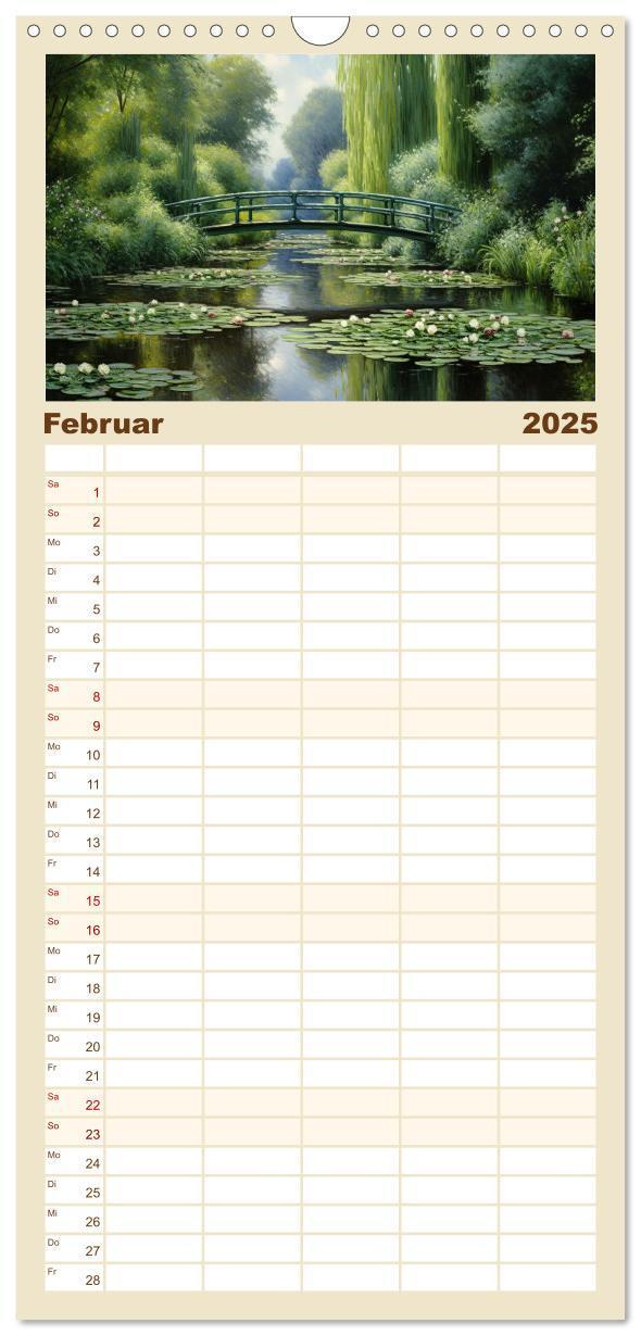 Bild: 9783457091739 | Familienplaner 2025 - Malertausch mit 5 Spalten (Wandkalender, 21 x...