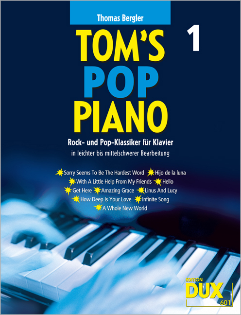 Cover: 9783934958326 | Tom's Pop Piano 1 | Thomas Bergler | Broschüre | 40 S. | Deutsch