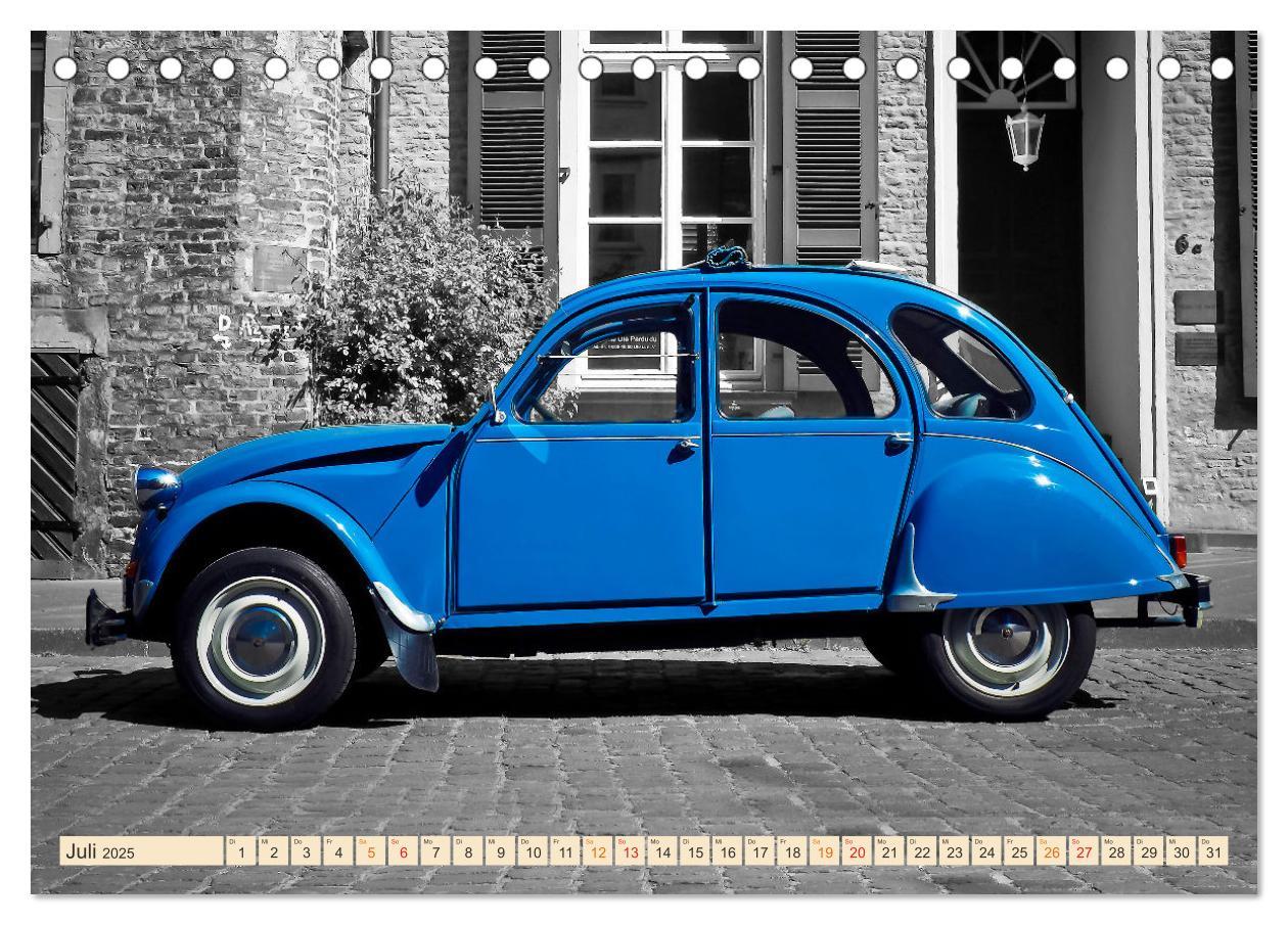 Bild: 9783383882227 | Citroën 2CV - Entenparade (Tischkalender 2025 DIN A5 quer),...