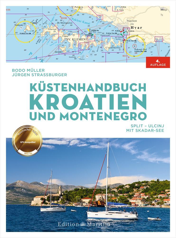 Cover: 9783667117489 | Küstenhandbuch Kroatien und Montenegro | Split Ulcinj. Skadar-See