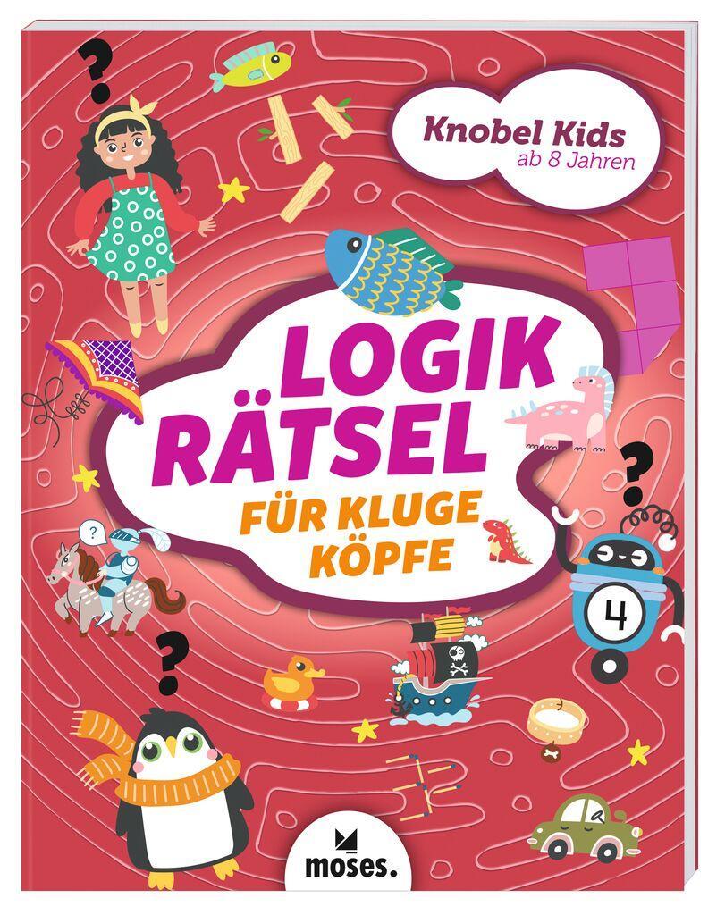 Cover: 9783964552846 | Knobel-Kids - Logikrätsel für kluge Köpfe | Alex How (u. a.) | Buch