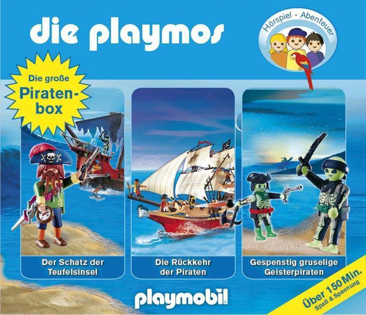 Cover: 9783785745212 | Die Groáe Piraten-Box | Die Playmos | Audio-CD | 150 Min. | Deutsch