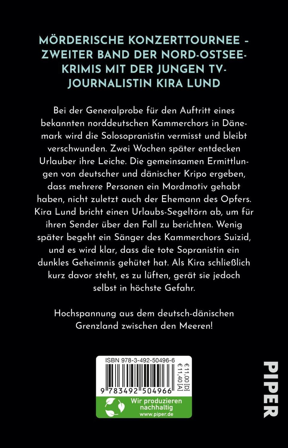 Rückseite: 9783492504966 | Todeslied - Kira Lunds zweite Reportage | H. Dieter Neumann | Buch
