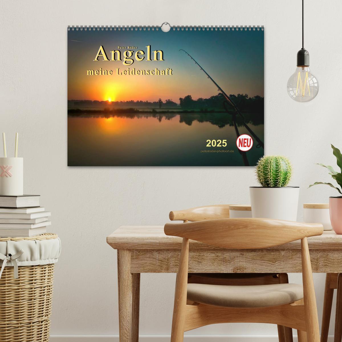 Bild: 9783435499397 | Angeln - meine Leidenschaft (Wandkalender 2025 DIN A3 quer),...