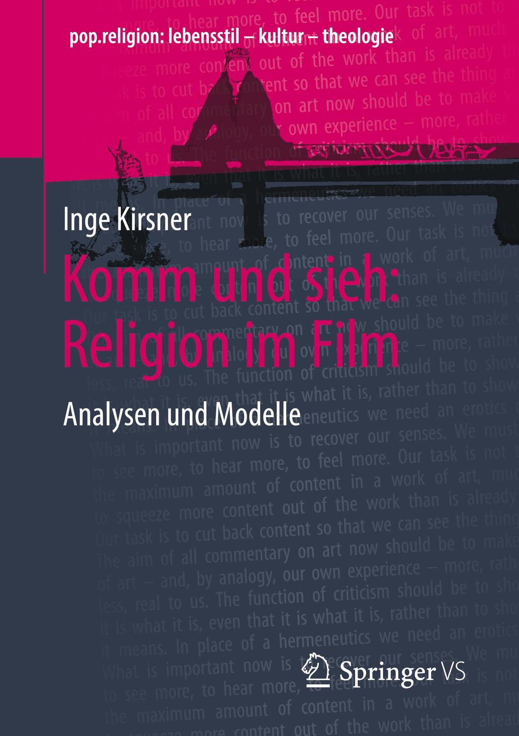 Cover: 9783658301309 | Komm und sieh: Religion im Film | Analysen und Modelle | Inge Kirsner