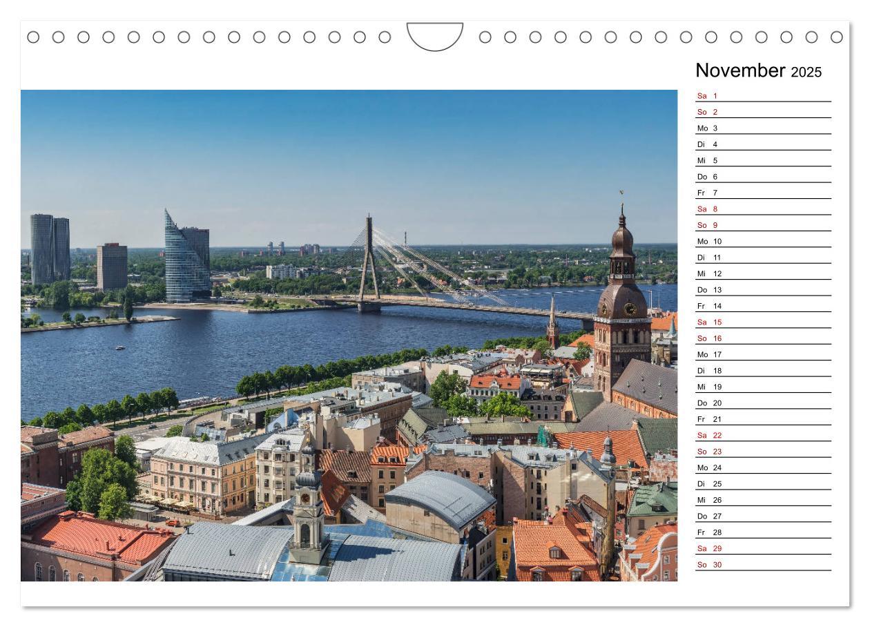 Bild: 9783435427741 | Ein Wochenende in Riga (Wandkalender 2025 DIN A4 quer), CALVENDO...