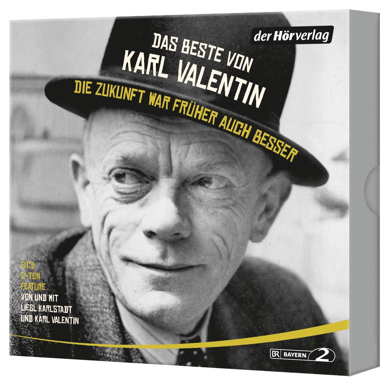 Bild: 9783844523546 | Das Beste von Karl Valentin. Die Zukunft war früher auch besser | CD