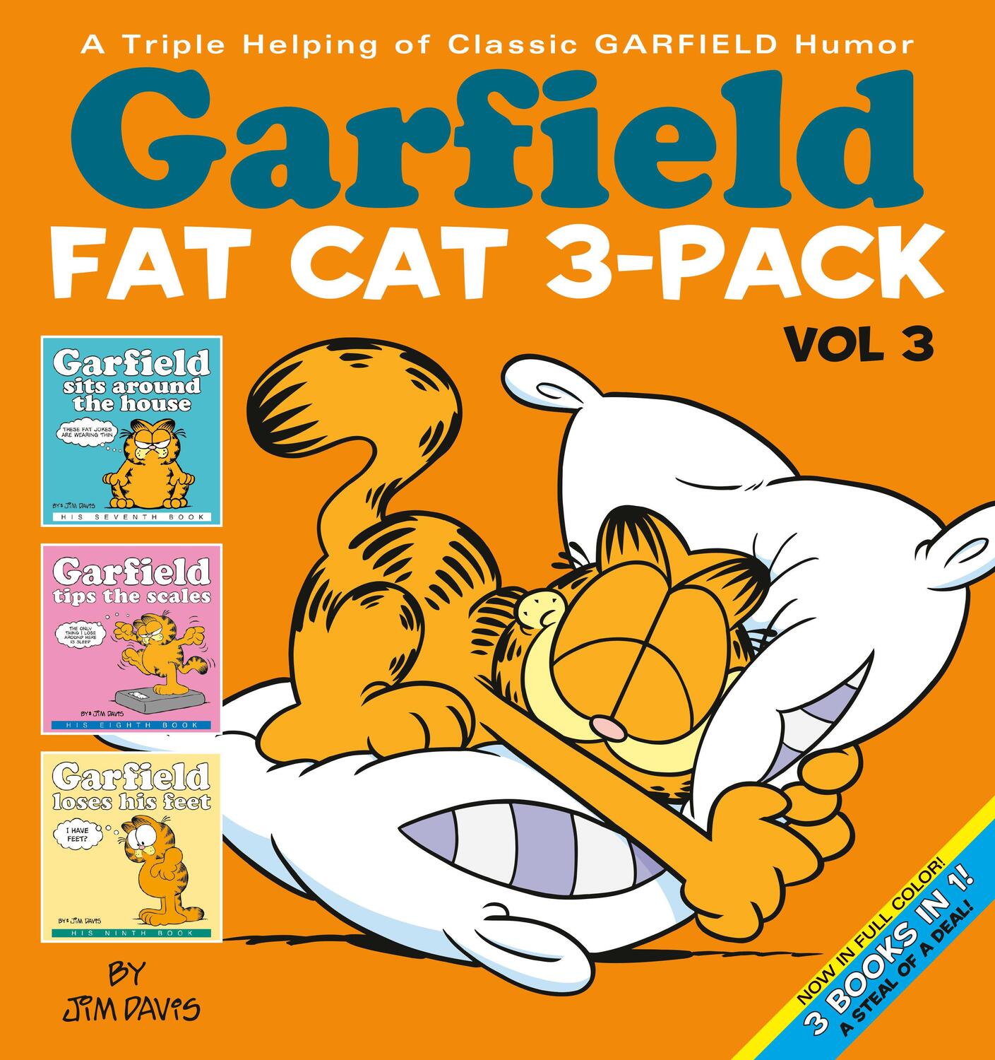 Cover: 9780345480880 | Garfield Fat Cat 3-Pack #3: A Triple Helping of Classic Garfield...