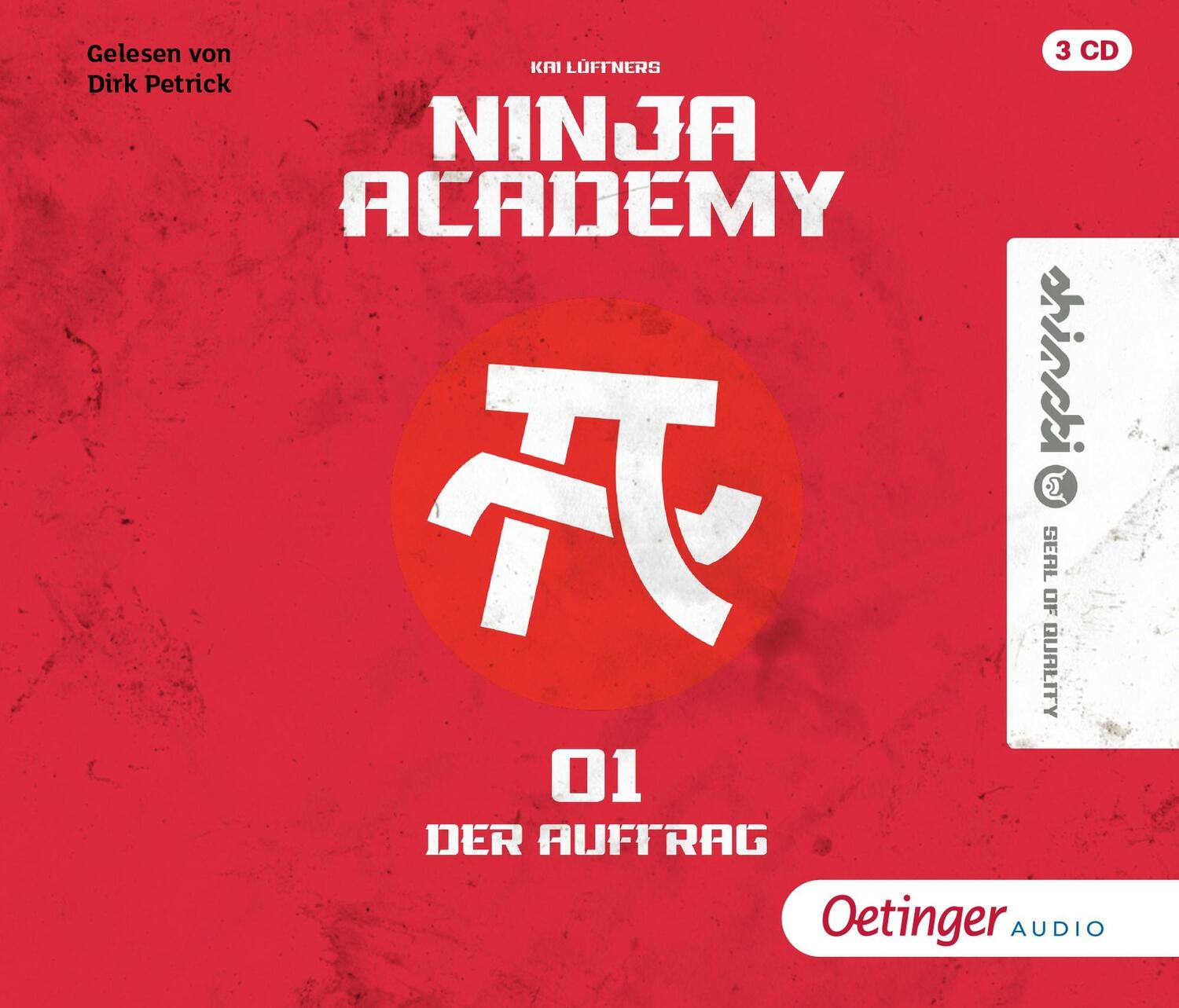 Cover: 9783837311723 | Ninja Academy 1. Der Auftrag | Der Auftrag | Kai Lüftner | Audio-CD