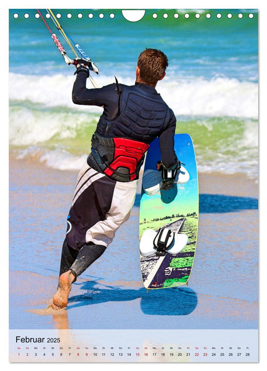 Bild: 9783435887699 | Kitesurfen - Fun pur (Wandkalender 2025 DIN A4 hoch), CALVENDO...