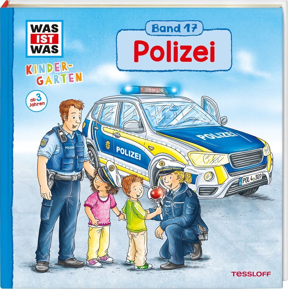 Cover: 9783788619701 | WAS IST WAS Kindergarten Band 17. Polizei | Benjamin Schreuder | Buch