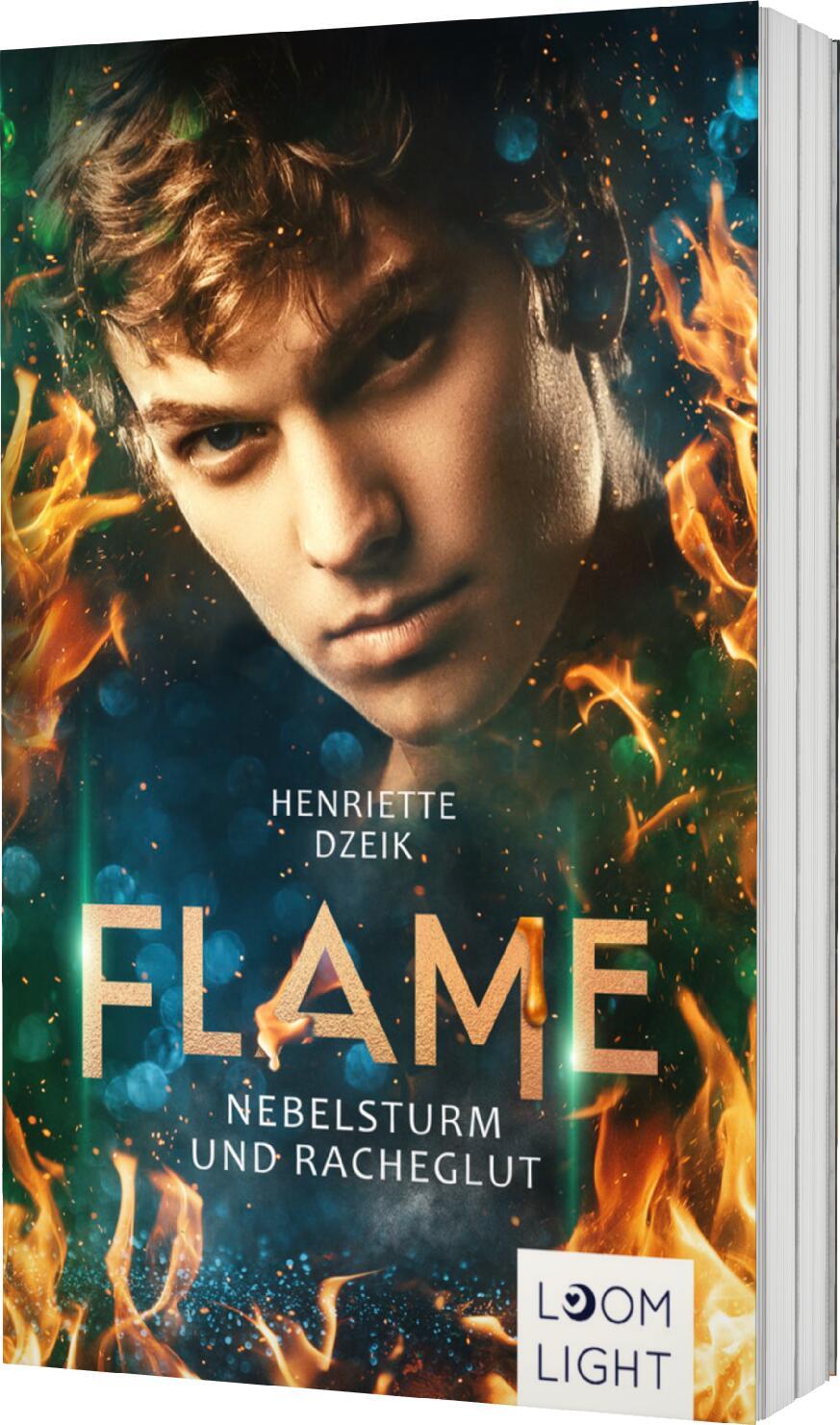 Cover: 9783522507714 | Flame 4: Nebelsturm und Racheglut | Henriette Dzeik | Taschenbuch