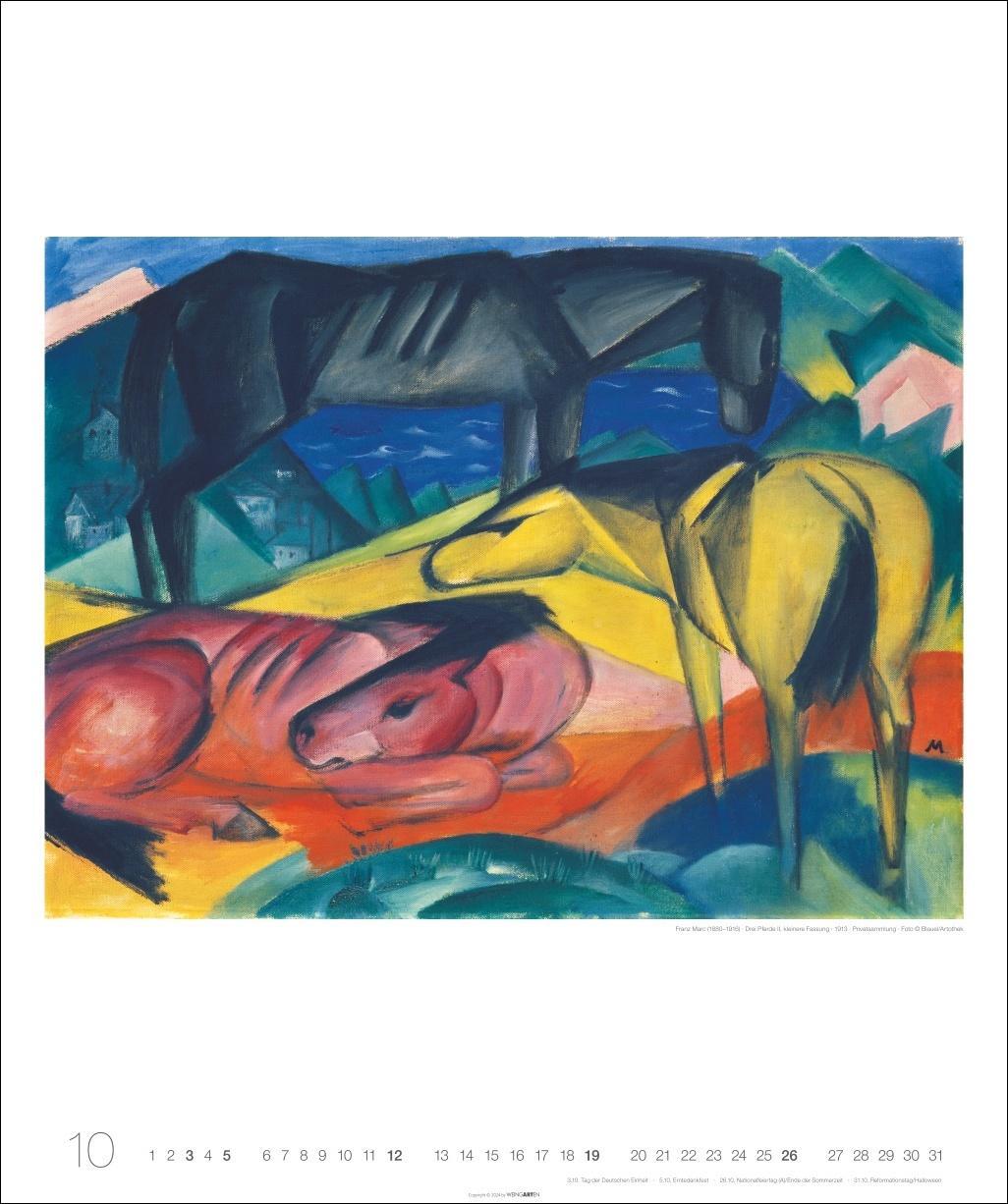 Bild: 9783839900970 | Franz Marc Edition Kalender 2025 | Kalender | Spiralbindung | 14 S.