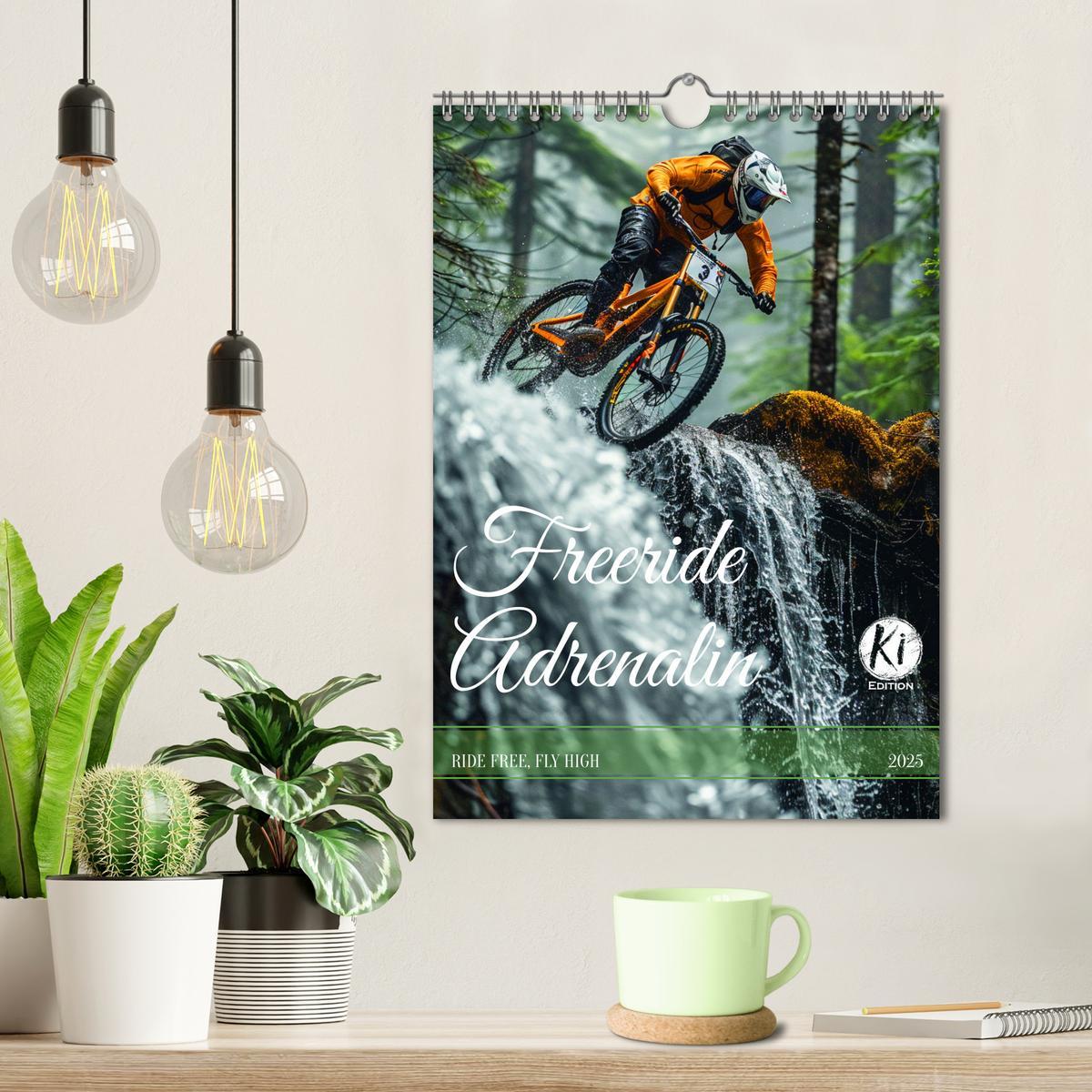 Bild: 9783383963513 | Freeride Adrenalin (Wandkalender 2025 DIN A4 hoch), CALVENDO...