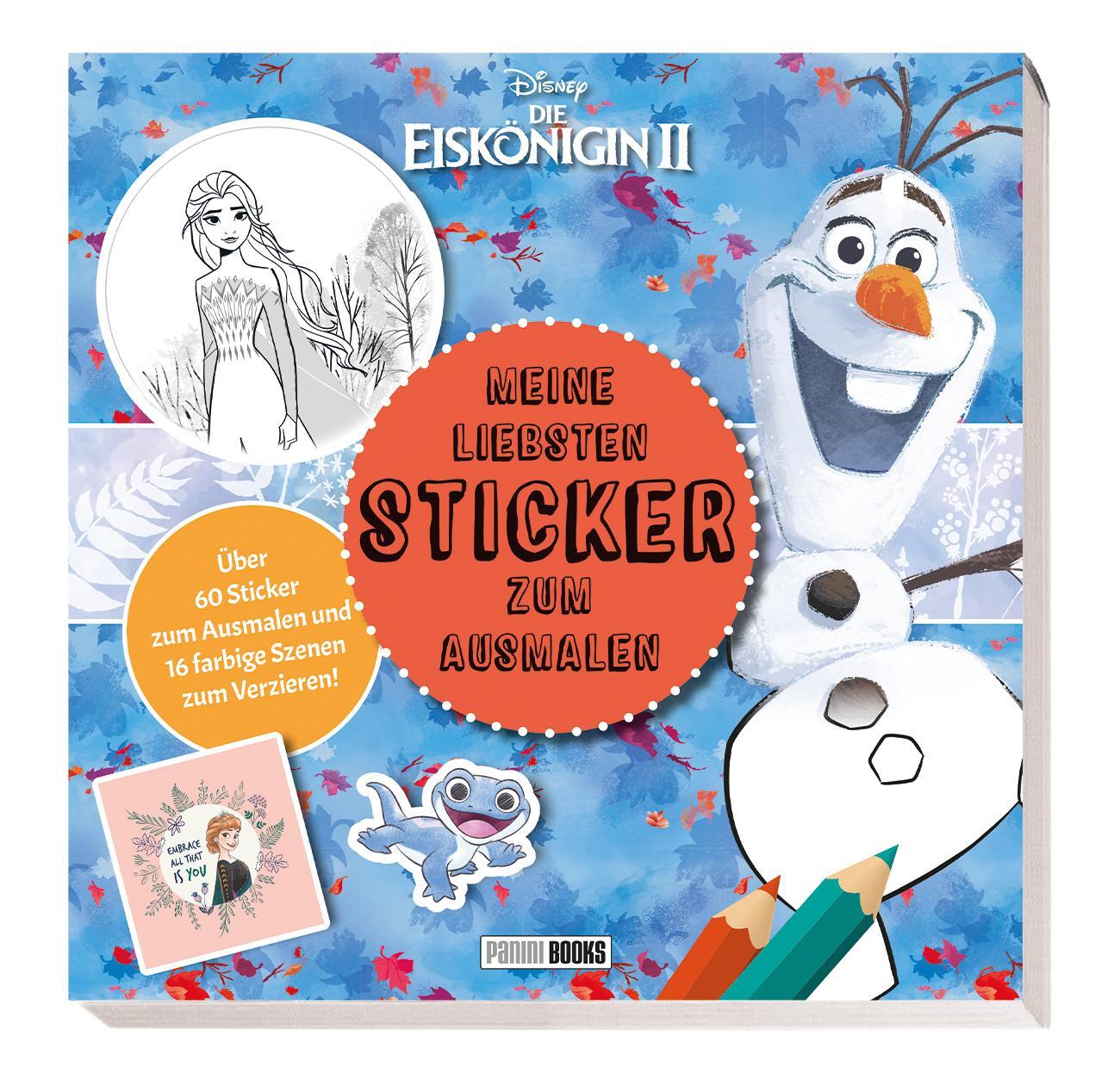 Cover: 9783833241512 | Disney Die Eiskönigin 2: Meine liebsten Sticker zum Ausmalen | Buch
