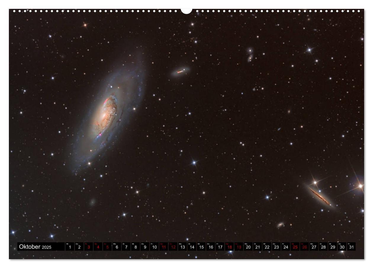 Bild: 9783435385348 | Galaxien des Nordhimmels (hochwertiger Premium Wandkalender 2025...