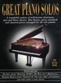 Cover: 9781846093890 | Great Piano Solos - The Black Book | Buch | Englisch | 2002