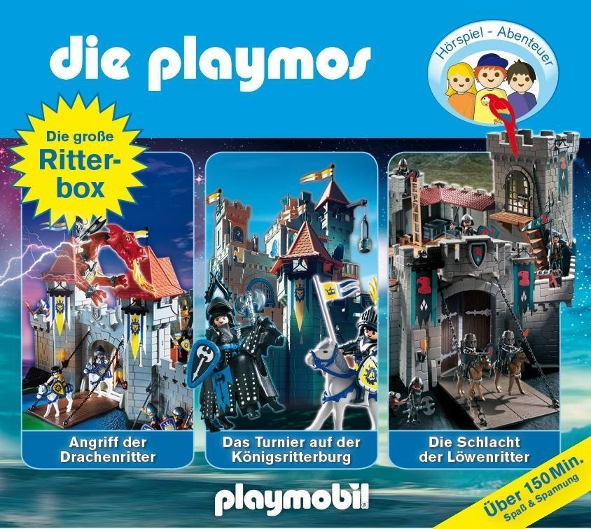 Cover: 4260229660058 | Die Playmos - Die große Ritter-Box | Audio-CD | 3 Audio-CDs | Deutsch